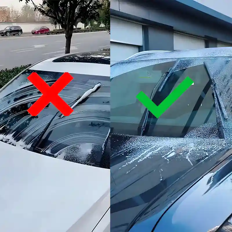 Varför strimmar min torkarbladfyllning