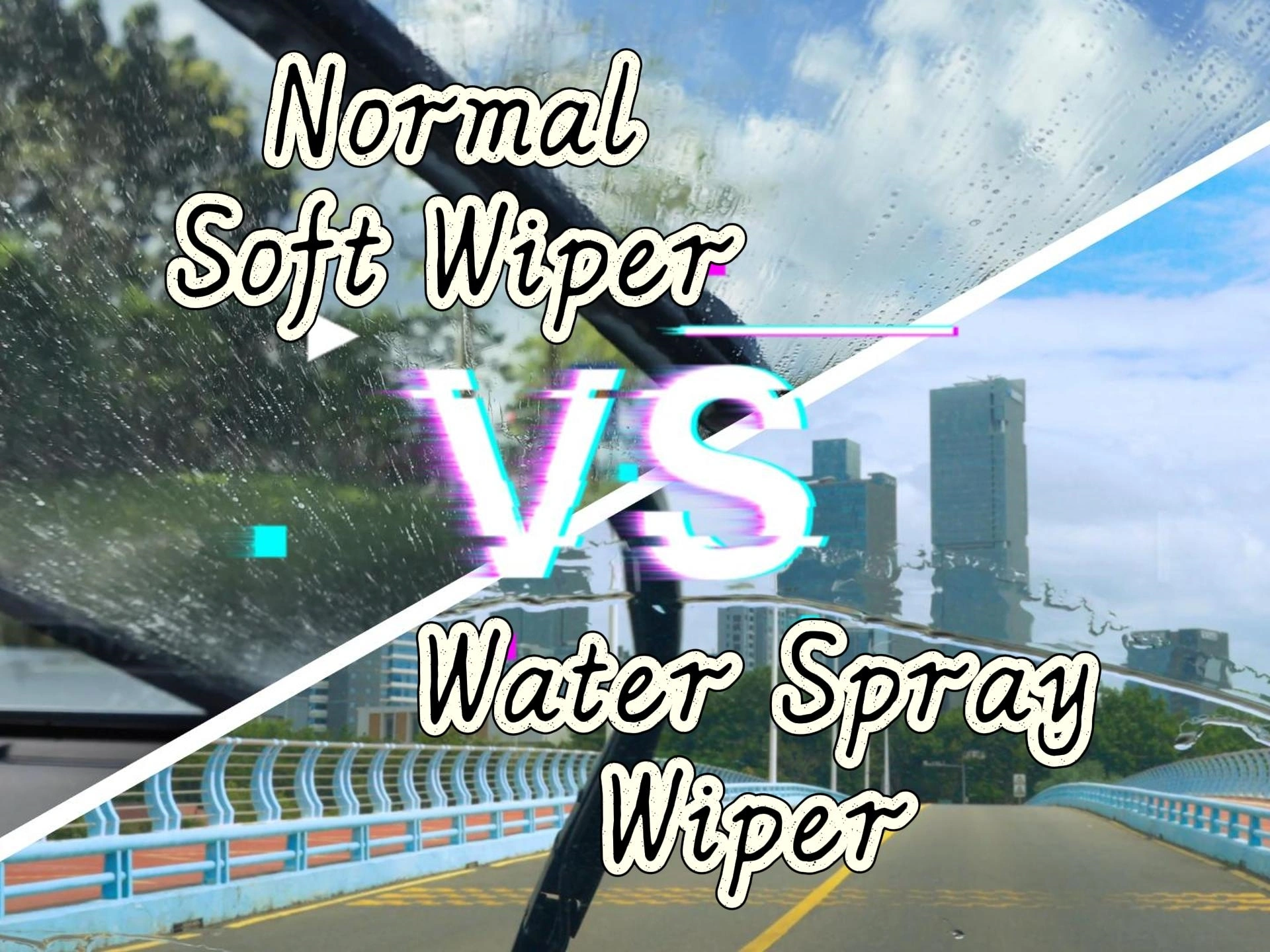 En professionell tillverkares jämförelse: Water Spray Wipers eller vanliga torkar?