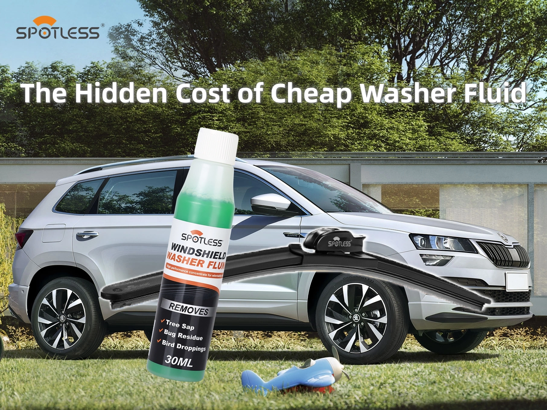 Hur pH påverkar torkarbladets hållbarhet: Den dolda kostnaden för billig spolarvätska